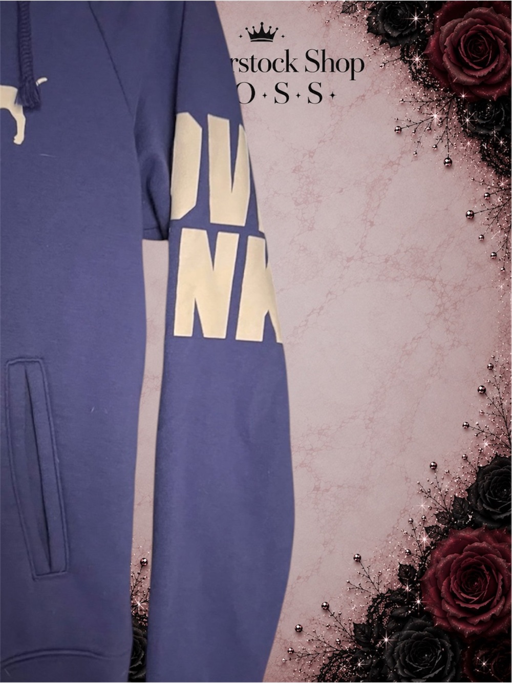 PINK Victoria’s Secret Full Zip Hoodie – EUC, Size Small - Picture 2 of 7